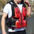 Life Jacket Water Sports Life Vest Swim Jacket With 16 Pockets Breathable Buoyancy Aid Jacket For Kayaking Snorkeling Sailing Fishing Paddle Water Sports White 