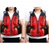 Life Jacket Water Sports Life Vest Swim Jacket With 16 Pockets Breathable Buoyancy Aid Jacket For Kayaking Snorkeling Sailing Fishing Paddle Water Sports White 