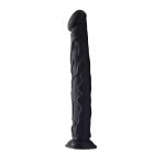 Lifelike Dildos With Suction Cup 13.4 Inch Fake Penis Lifelike Real Skin Like Feel Adult Sex Toys Adult Dildo Sex Toys G-spot Stimulation For Women Pleasure black