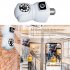 Light Bulb Security Camera 360 Degree WiFi Security Cameras Night Vision 10x Hybrid Zoom for E27 Socket White