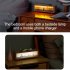 Light Painting Night Light Led With Touch Switch Socket Power Supply Cordless Charging Picture Light Modern LED Table Night Light For Living Room Bedroom Ginkgo