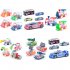 Light Up Transparent Car Toy For Kids 1 32 Electric Universal Inertia Car Toys With Colorful Moving Gears Music Light For Kids Birthday Gifts Inertia gear train