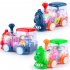 Light Up Transparent Car Toy For Kids 1 32 Electric Universal Inertia Car Toys With Colorful Moving Gears Music Light For Kids Birthday Gifts Inertia gear train