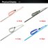 Light Weight Aluminium Alloy Scuba Diving Stick Pointer Rod With Hand Rope Underwater Shaker Noise Maker Snorkeling Accessories Pink