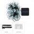 Light up your life with this LED Light string  Perfect for decorating your house or garden  this LED light string is solar powered and never runs out of juice  