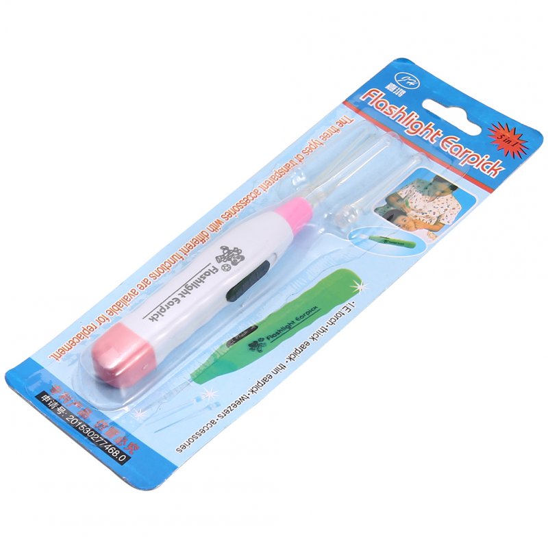 Ear Cleaning Tool with Three Adapters Tips