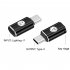 Lighting Female To USB C Male Adapter Connector Power Charger Data Transfer PD 27W Fast Charging For Smartphones Cable Converter rose Red