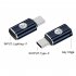 Lighting Female To USB C Male Adapter Connector Power Charger Data Transfer PD 27W Fast Charging For Smartphones Cable Converter rose Red
