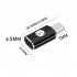 Lighting Female To USB C Male Adapter Connector Power Charger Data Transfer PD 27W Fast Charging For Smartphones Cable Converter rose Red