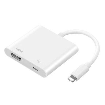 Lightning To Digital Av Tv Hdmi Cable Adapter With Charging Port For Ipad Air Iphone 6 6s 7 7plus Lightning To Digital Av Tv Hdmi Cable Adapter With Charging Port For Ipad Air Iphone 6 6s 7 7plus