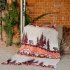 Lightweight Cotton Blanket Modern Farmhouse Comfortable Breathable Super Soft Throw Blanket For Couch Sofa Bed coffee 130 x 160cm