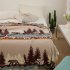 Lightweight Cotton Blanket Modern Farmhouse Comfortable Breathable Super Soft Throw Blanket For Couch Sofa Bed coffee 130 x 160cm