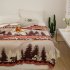 Lightweight Cotton Blanket Modern Farmhouse Comfortable Breathable Super Soft Throw Blanket For Couch Sofa Bed coffee 130 x 160cm