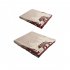 Lightweight Cotton Blanket Modern Farmhouse Comfortable Breathable Super Soft Throw Blanket For Couch Sofa Bed coffee 130 x 160cm