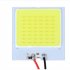 Lightweight Metal Car  Interior  Light With Self adhesive Tape 48 piece COB SMD Led 12v 5w 7000k 450lm Lamp Dome T10 Bulb Panel White light