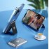 Lightweight Mobile Phone Holder Creative Mini Folding Support Frame Portable Mobile Phone Stand With Triangular Design black