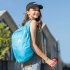 Lightweight Nylon Foldable Backpack Waterproof Backpack Folding bag Ultralight Outdoor Pack for Women Men Travel Hiking Pink