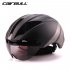 Lightweight Unisex Cycling Helmet with Detachable Magnetic Goggles Aerodynamic Helmet for Motorcycle Bike Riding  Red and white L  58 62CM 