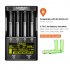 LiitoKala lii 500S LCD Screen Battery Charger 18650 Charger for 18650 26650 21700 AA AAA Batteries Touch Control US plug