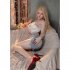 Lina 160cm Silicone Sex Doll Eye turnable Soft Touch Jelly Breasts Artificial Love Doll