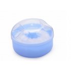 LingStar Baby Powder Puff Kit Container Case Makeup Cosmetic Tool Sponge Villus Box Blue
