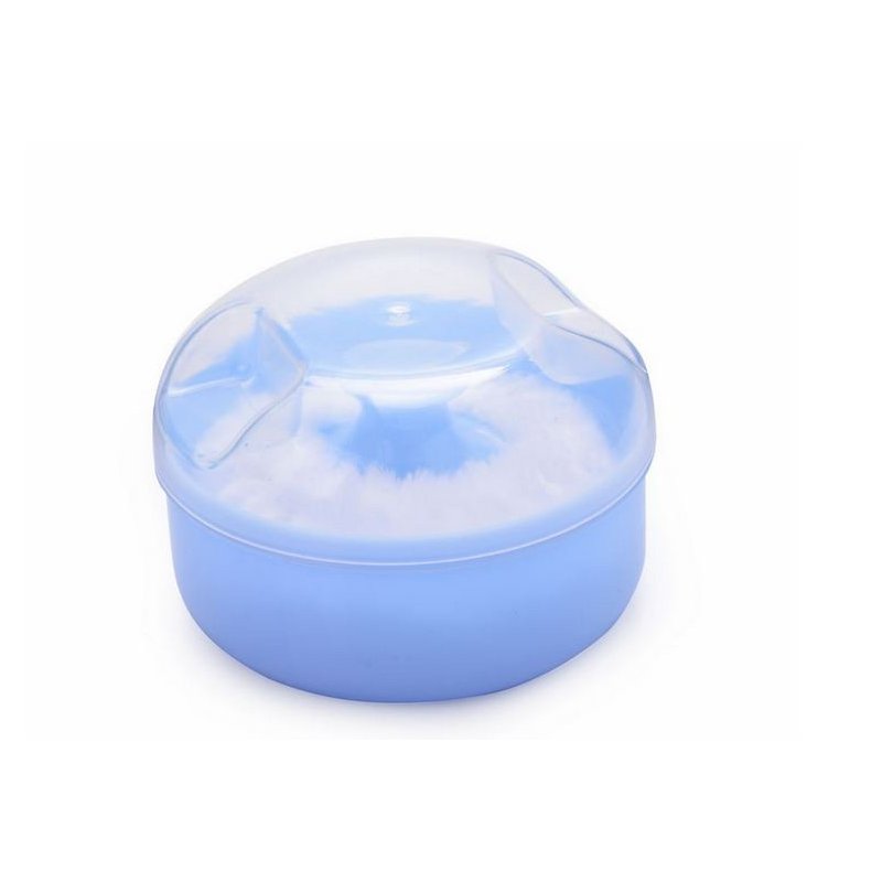 LingStar Baby Powder Puff Kit Container Blue