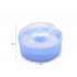LingStar Baby Powder Puff Kit Container Case Makeup Cosmetic Tool Sponge Villus Box Blue