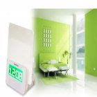 LingStar Message Board Digital Alarm Clock LCD Calendar   Pen    Green Light 