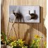Lingstar SUS 304 Stainless Steel 3M Self Adhesive Bathroom Kitchen Towel Hanger Rack Wall Mount Brushed Finish  2 Hook 