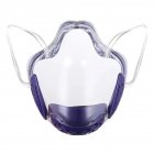 Lip  Language  Mask Protective Face Anti fog Mask Filter Sponge Isolation Anti foam Dust Mask Purple