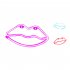 Lips Sign Desktop Lamp USB Or Battery Powered Night Light IP45 Waterproof Hanging Lips Wall Decoration For Living Room Bedroom Gaming Room Bedside Table red