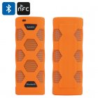 Listen to good music and enjoy phone calls hands free thanks to the portable Bluetooth 4 0 speaker with a built in powerbank 