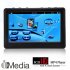 Listen to music and watch high definition movies on the go with the iMedia HD MP4 Player 