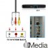 Listen to music and watch high definition movies on the go with the iMedia HD MP4 Player 