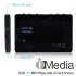 Listen to music and watch high definition movies on the go with the iMedia HD MP4 Player 
