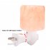 Litake 15W Salt Lamp Himalayan Glow Hand Natural Crystal Salt Lamp Night Light Wireless Bulb Replaceable M740