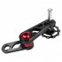 Litepro Folding Bike Chainring Tensioner Rear Derailleur Chain Guide Pulley for Oval Tooth Plate Wheel Chain Xipper Bike parts black