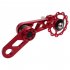Litepro Folding Bike Chainring Tensioner Rear Derailleur Chain Guide Pulley for Oval Tooth Plate Wheel Chain Xipper Bike parts Gold