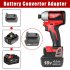 Lithium Battery Adapter Compatible for Makita 18v Bl Series To Compatible for Milwaukee M18 Black