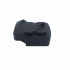 Lithium Battery Converter Anti skid Adapter Compatible for Hitachi 18v Flat Push Type Lithium Battery Black