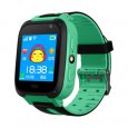 Children Kids Smart Watch Anti-Lost SOS Tracker Smartwatch  [Y09-S] black and green