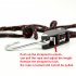 Loaded Pulley Ratchets Kayak Canoe Boat Bow and Stern Rope Lock Tie Down Strap Duty Fast Adjustable Hanger 2 5M   6MM