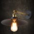 Loft Vintage Wall Lamp Metal Glass Retro Antique Ceiling Lamp Metal Industrial Decor Lighting Matte Black Twenty one