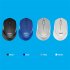 Logitech M330 Silent Wireless Mouse Optical Navigation Quiet Mice Computer Controller blue