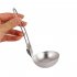 Long  Handle  Ladle Portable Folding Soup  Spoon For Outdoor Camping Picnic Bbq Kitchen Spoon