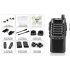 Long Range Walkie Talkie Set that has a 3 to 5 KM Range  UHF and is recharged using 220V power adapter