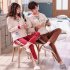 Long Sleeves and round neck Sleepwear Set Loose Casual Home Wear for Man and Woman male XXL