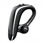 Long Standby Fast Charging Wireless Earpiece V5.0 Business Driving Wireless Headset Ear-hanging Sports Earphone black