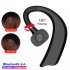 Long Standby Time TWS5 0 Single Ear Sport Business Bluetooth Headset black