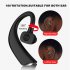 Long Standby Time TWS5 0 Single Ear Sport Business Bluetooth Headset black